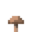 Invicon Brown Mushroom.png: Inventory sprite for Brown Mushroom in Minecraft as shown in-game linking to Brown Mushroom with description: Brown Mushroom